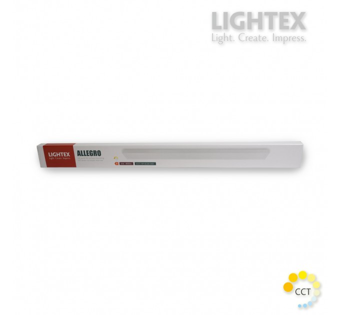 LED панел ALLEGRO за открит монтаж 100х1200хH40 40W 220V 3CCT 4000lm бял Lightex