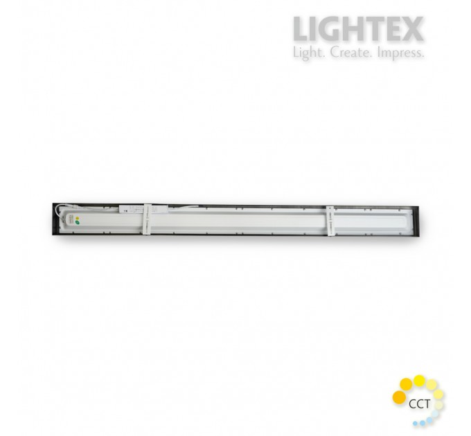 LED панел ALLEGRO за открит монтаж 100х1200хH40 40W 220V 3CCT 4000lm черен Lightex