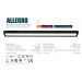 LED панел ALLEGRO за открит монтаж 100х1200хH40 40W 220V 3CCT 4000lm черен Lightex