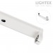 Шина за LED тръба BASIC 1x600mm T8 едностранно захранване 610x33x45mm Lightex