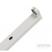 Шина за LED тръба BASIC 1x600mm T8 едностранно захранване 610x33x45mm Lightex