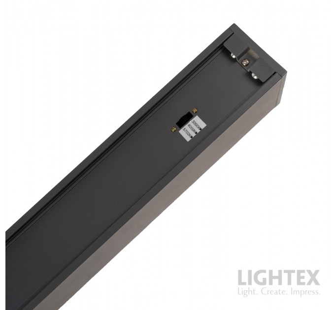 LED осветително тяло TEXAS с проволки 40W 240V 3000K/4000K/5700K 4600lm IP20 1200x50x75 сив Lightex