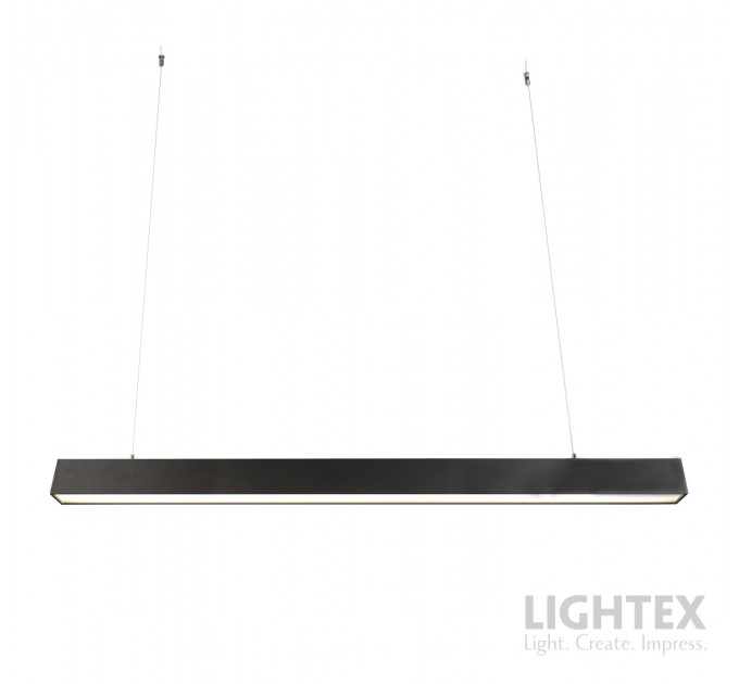 LED осветително тяло TEXAS с проволки 40W 240V 3000K/4000K/5700K 4600lm IP20 1200x50x75 сив Lightex
