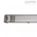 ЛОТ KARINA за 2xLED T8 1200mm  IP65 PC/PC SS clips едностранно захранване Lightex