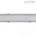 ЛОТ KARINA за 2xLED T8 1200mm  IP65 PC/PC SS clips едностранно захранване Lightex