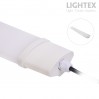 LED осветително тяло FOKUS 36W 220V 4000K 3600lm 1170x63x35mm PC IP65 свързване в линия Lightex