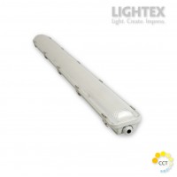 LED тяло IGOR Gen 3 40W/28W/21W max.6400lm 240V CCT 3000K/4000K/5700K IP65 PC/PC 1180x85x71mm с порт за авариен блок Lightex