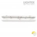 LED тяло IGOR Gen 3 40W/28W/21W max.6400lm 240V CCT 3000K/4000K/5700K IP65 PC/PC 1180x85x71mm с порт за авариен блок Lightex