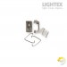LED тяло IGOR Gen 3 40W/28W/21W max.6400lm 240V CCT 3000K/4000K/5700K IP65 PC/PC 1180x85x71mm с порт за авариен блок Lightex