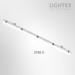 LED тяло IGOR max.9600lm 60W с избор на мощност 32W/40W/49W/60W 240V CCT 3000K/4000K/5700K IP65 1500mm PC/PC с TRIDONIC драйвър 1500x290x230mm Lightex