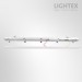 LED тяло IGOR max.9600lm 60W с избор на мощност 32W/40W/49W/60W 240V CCT 3000K/4000K/5700K IP65 1500mm PC/PC с TRIDONIC драйвър 1500x290x230mm Lightex