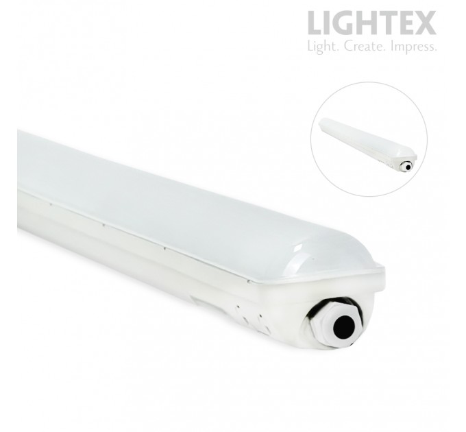 LED тяло ARES 20W 4000K 2800lm 240V IP65 586x70x60mm PC/PC Lightex