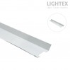 Отражател  за шина 2х1200мм бял Lightex