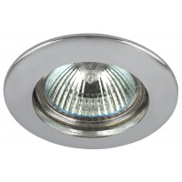 Луна RL HL101CH MR16 GX5.3 max.7W LED алуминиева стационарна Ø77mm/cut 65mm хром Lightex