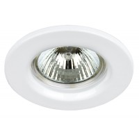 Луна RLHL3001W MR16 GX5.3 max.7W LED стоманена стационарна Ø81mm/cut 60mm стационарна бяло Lightex