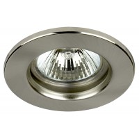 Луна RL HL3002SN MR16 GX5.3 max.7W LED стоманена стационарна Ø81mm/cut 60mm  матиран никел Lightex