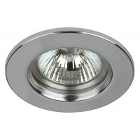 Луна RL HL3003CH MR16 GX5.3 max.7W LED стоманена стационарна Ø81mm/cut 60mm хром Lightex