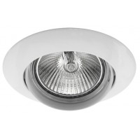 Луна RL HL200W MR16 GX5.3 max.7W LED алуминиева подвижна Ø84mm/cut 75mm бяла Lightex