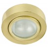 Мебелна луна открит монтаж RL HL4503SG G4 20W Ø50mm H20mm алуминиева  матирано злато с лампа Lightex