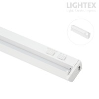 LED тяло ORBION 12W CCT 1080lm 610*61.5*28mm с кабел, щепсел и ключ бял Lightex