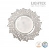 Луна стационарна кръгла прозрачен акрил с LED лента 3W 4000K 170lm LS500170 GU10 max.7W LED Ø100x20mm/cut 65mm Lightex