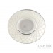 Луна стационарна кръгла прозрачен акрил с LED лента 3W 4000K 170lm LS500175 GU10 max.7W LED Ø120x20mm/cut 65mmLightex