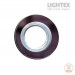 Луна стационарна кръгла стъкло лилаво GU10 max.7W LED Ø90mm/cut 60mm LS200112  Lightex