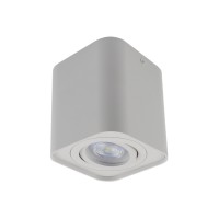 Луна за външен монтаж TOUCAN 1xGU10 max.7W LED овал бяла 93х93х105mm Lightex