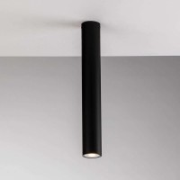 Луна за открит монтаж FLUKE 1XGU10 Ø5.5X40сm черна Luce Design