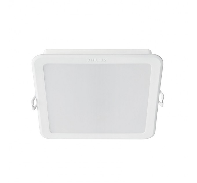 Philips LED луна за вграждане MESON 13W 6500K 1300lm 220V 125х125mm бяла