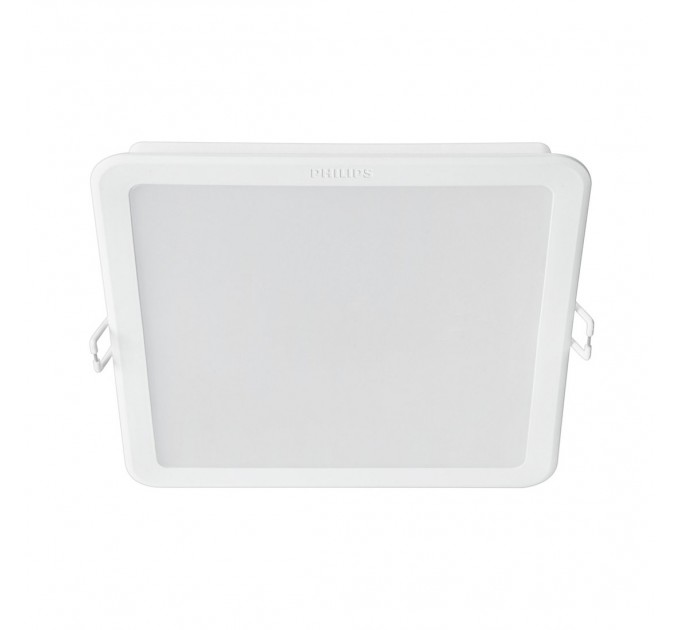 Philips LED луна за вграждане MESON 17W 3000K 1200lm 220V 150х150mm бяла