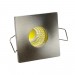 Звездно небе HL0092WH 220V 1W 4000K 90lm квадрат алуминий 40x40mm/cut 30mm хром мат Lightex