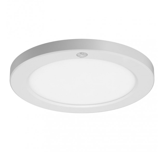 LED луна със сензор за движение 360' 18W 3000K-4000K-6000K 1300lm за открит монтаж и за вграждане Ø230mm/cut от Ø60mm до Ø160mm регулируема Lightex