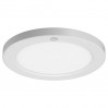 LED луна със сензор за движение 360' 18W 3000K-4000K-6000K 1300lm за открит монтаж и за вграждане Ø230mm/cut от Ø60mm до Ø160mm регулируема Lightex