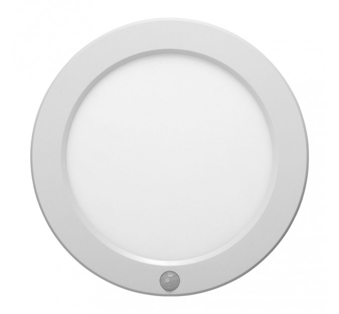 LED луна със сензор за движение 360' 18W 3000K-4000K-6000K 1300lm за открит монтаж и за вграждане Ø230mm/cut от Ø60mm до Ø160mm регулируема Lightex