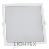 LED луна бяла 220V 32W IP40 120D  квадратна 4000K 2600lm Lightex