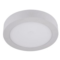 LED луна бяла  открит монтаж 220V 6W IP40 120D Ø120 кръгла 4000K 390lm Lightex
