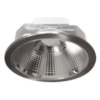 LED луна хром 220V 20W COB WW 3000K Lightex