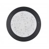 LED луна CARO черна влагозащитена 220V 18W IP54 CCT 1440lm Ø170mm/cut 142mm Lightex