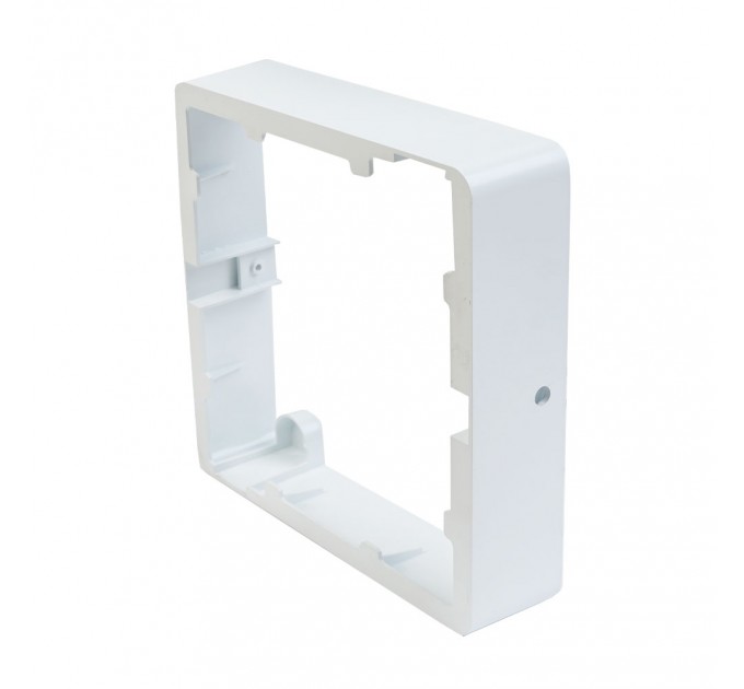 LED луна CARO 2в1 за скрит и открит монтаж бяла влагозащитена 220V 12W IP54 CCT 960lm 145x145mm/cut 120x120mm Lightex
