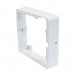 LED луна CARO 2в1 за скрит и открит монтаж бяла влагозащитена 220V 12W IP54 CCT 960lm 145x145mm/cut 120x120mm Lightex