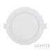 LED луна CARO N бяла влагозащитена 220V 5W IP54 CCT 425lm Ø95xH22mm/ cut 75mm Lightex