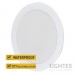 LED луна CARO N за скрит и открит монтаж бяла влагозащитена 220V 18W IP54 CCT 1530lm Ø170xH31mm/ cut Ø150mm Lightex