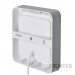 LED луна CARO N за скрит и открит монтаж бяла влагозащитена 220V 18W IP54 CCT 1530lm 170x170xH31mm/ cut 150x150mm Lightex