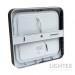 LED луна CARO N за скрит и открит монтаж черна влагозащитена 220V 24W IP54 CCT 2040lm 225x225xH32mm/ cut 205x205mm Lightex