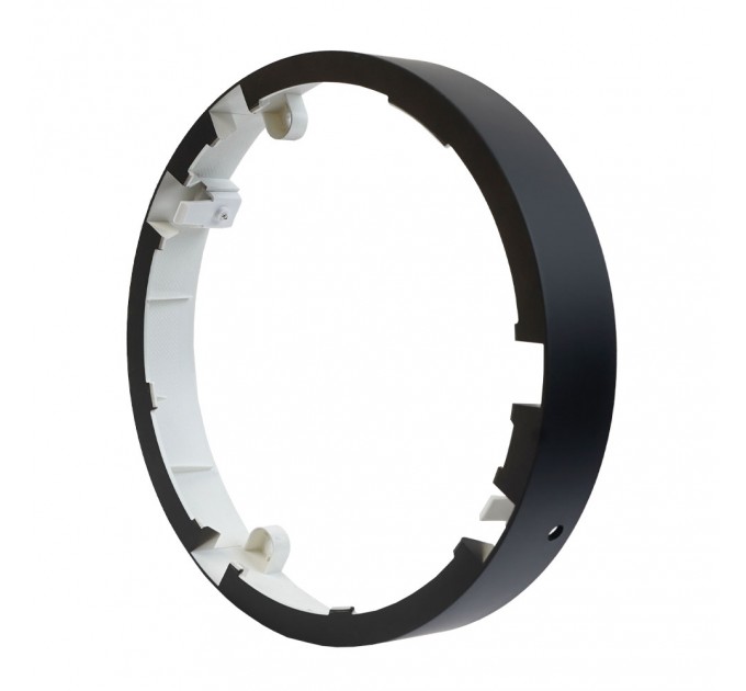 Рамка за LED луна CARO черна 18W Ø171mm Lightex