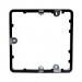 Рамка за LED луна CARO черна 18W 171x171mm Lightex
