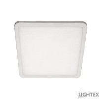 LED луна регулируема 220V 20W 4000K 1550lm IP40 квадрат 230х230mm/от Ø50mm до Ø210mm Lightex