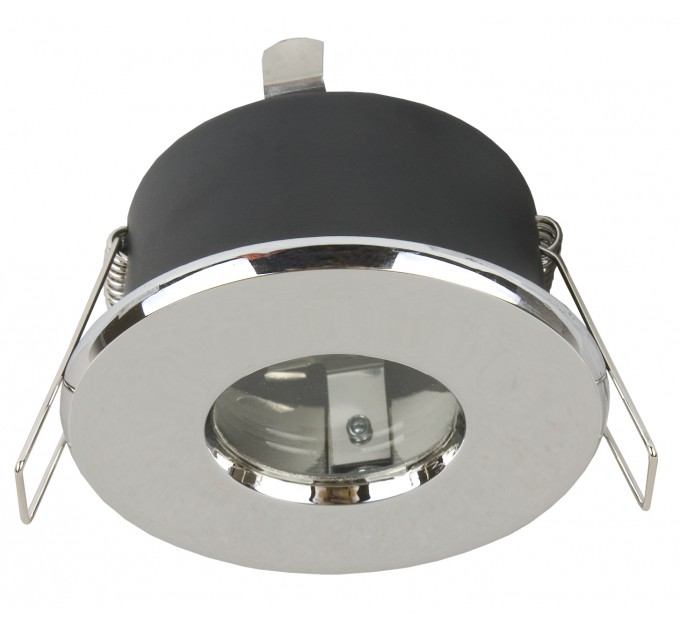 Влагозащитена луна WP/MR16-S-65 алуминиева стационарна хром MR16 GX5.3 max.50W IP65 Lightex