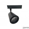LED прожектор за шина PLUS 30W 220V 3000K/4000K/6500K 2700lm димируем черен Lightex